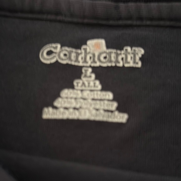 Carhartt Black Long Sleeve Tee for Everyday Comfort - Picture 3 of 4